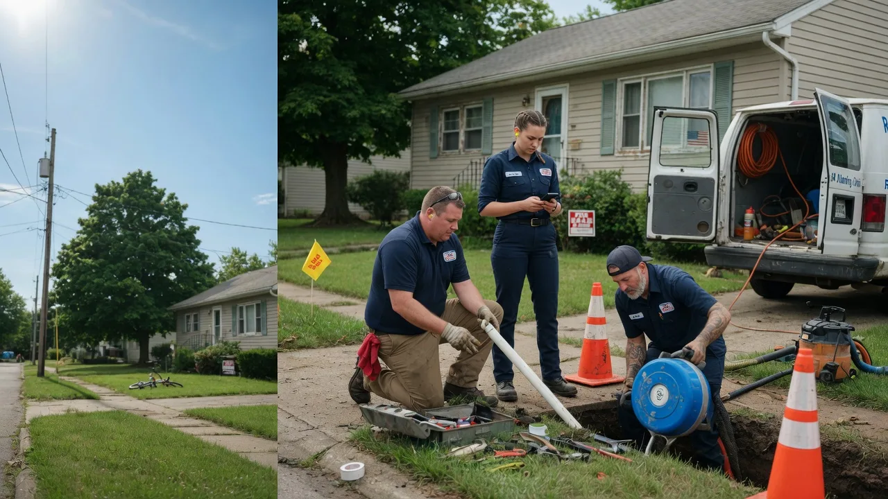 Sewer Line Repair in Hartshorne, OK near me